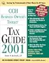 CCH Business Owner's Toolkit Tax Guide 2001