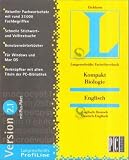Langenscheidts Fachw&ouml;rterbuch Kompakt Biologie, Englisch, 2.1, 1 CD-ROM Englisch-Deutsch/Deutsch-Englisch - F&uuml;r Windows 3.1/NT 3.51/95/98 und MacOS 7.5 - Aktueller Fachwortschatz mit rund 37.000 Fachbegriffen - Langenscheidt Fachverlag
