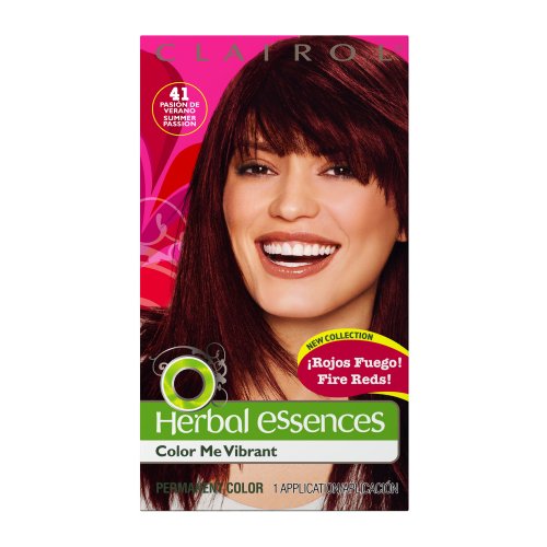 Clairol Herbal Essence Color, 041 Summer Passion-rich Auburn Brown (Pack of 3)
