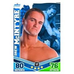 Drew McINTYRE Smackdown Slam Attax MAYHEM Trading Card [Spielzeug]