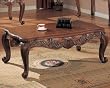 Shell and Leaf Coffee Table By Coaster Furniture