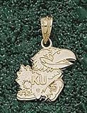 Anderson Jewelry Kansas Jayhawks 1/2 Gold Charm