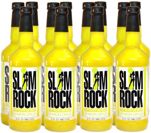 SLIMROCK Low Calorie Bar Mixer, Lemon Drop, 384 Oz