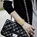 A Pair of Chic Golden Punk Style Wide Cuff Wristband Bracelet