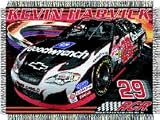 KEVIN HARVICK #29 48"x 60" Triple Woven Jacquard KNIT THROW BLANKET