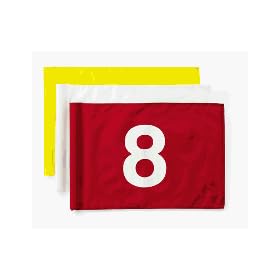 Tube-Style Numbered Golf Flags (Numbers 10-18) - Set of 9