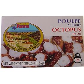 Fantis Octopus in Oil - 4.1 Oz Easy-open Can