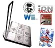 Wii Dance Dance Revolution iON Master Arcade Metal Dance Pad with Raised Buttons and Strong Handle B