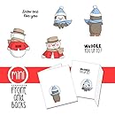 Art Impressions Front-N-Backs Cling Rubber Stamp, 7-Inch by 4-Inch, Snowman and Penguin