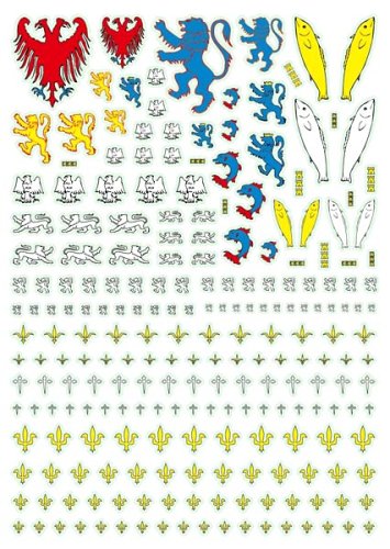 Cover image : アンドレアミニチュアズ AT-011 German Heraldry Transfers
