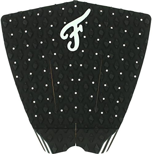 Famous Surf Fillmore Black/White Surfboard Traction Pad - 3 Piece