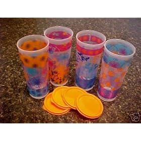 Tupperware Spring Tumbler Collection Set of 4 by Tupperware