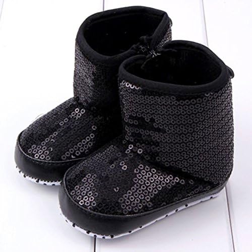 Mette Dresses Baby Girl Toddler Anti Slip Soft Sole Sequins Zipper High Boot