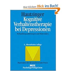 Kognitive Verhaltenstherapie bei Depressionen. Behandlungsanleitungen und Materialien