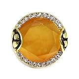 Circle Gemstone Ring; 1