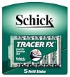 Schick Tracer FX Refill Cartridges , 5 refill Cartridges