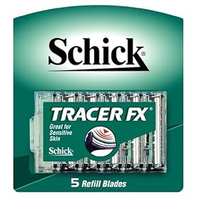Schick Tracer FX Refill Cartridges , 5 refill Cartridges
