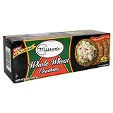 Miltons Whole Wheat Crackers with Sesame Seeds, 10-Ounce Boxes (Pack of 12)