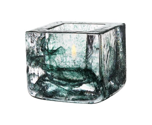 Kosta Boda Brick Votive Green