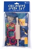 Rushbrookes Childrens Baking Set Kids of the World (apron, rolling pin, 3 pastry cutters)  from Dexam