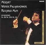 ウィーン・フィルハーモニー管弦楽団 ムーティ(リッカルド)｜モーツァルト:交響曲第29番、第33番、第34番