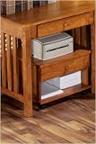 Mission Printer Cart 15hx20.5w Light Cherry