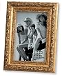 Baroque Golden Ornate Scrollwork Picture Frame With Contrasted Inner Beading 8x10
