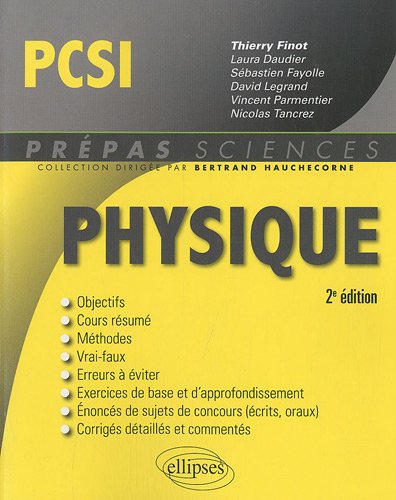 Physique PCSI - 2ème édition