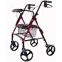 Lightweight Folding Rollator with Shopping Basket, Loops Breaks, Hand Brakes. Etc.