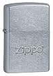 Zippo Stamped Street Chrome Pocket Lighter