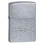 Zippo Stamped Street Chrome Pocket Lighter