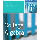 College Algebra (Ratti McWaters Series) by J. S. Ratti and Marcus S. McWaters