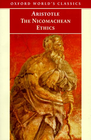 Cover image : The Nicomachean Ethics (Oxford World's Classics)