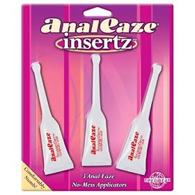 Pipedream Products Insertz Anal Eaze, 10-ml (Pack of 3)