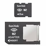 SanDisk Memory Stick Micro 2GB SDMSM2B-002G-J95の画像