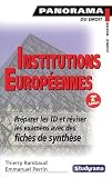 Revue Studyrama  / Institutions européennes et principes généraux de droit européen