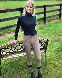 Ladies TuffRider Ribb LowRise Full Seat Riding Breech