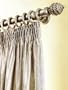 Luxury Interior Designer Drape Pole with Finials and Rings Package, Resin, 1.5 x 72-Inch + Complimentary Interior Decorating Consultation