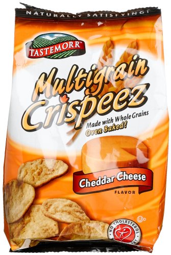 Tastemorr Snacks Crispeez Oven Baked Multigrain Crisps, Cheddar Cheese Flavor, 3.52-Ounce... by Tastemorr