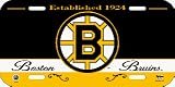 NHL Boston Bruins License Plate