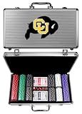 Colorado Golden Buffaloes NCAA 300 pc. Game Set