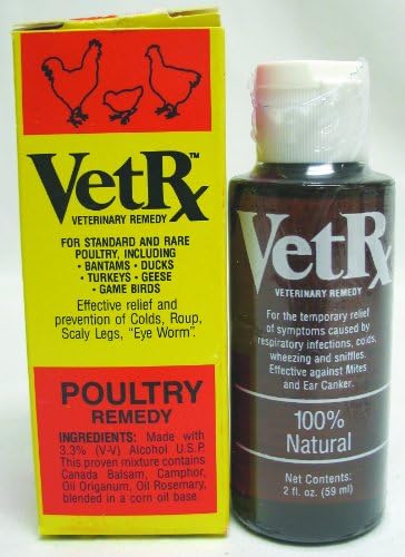 GOODWINOL PRODUCTS CORP VET-PY-2Z-X VETRX POULTRY REMEDY 2 OUNCE