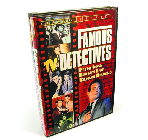 Famous TV Detectives Collection (Peter Gunn / Burke’s Law / Richard Diamond / The Lone Wolf / I Am The Law / Treasury Men In Action / Checkmate / Homicide Squad) (2-DVD)