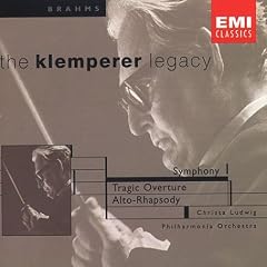 Brahms: Symphony No.1/Alto Rhapsody/Tragic Overture