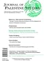 Journal of Palestine Studies