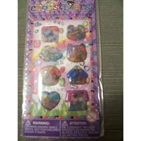  Chopstixers Fashion Angels Liquid Stickers/Autocollants - Violet - Animal Craze