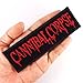 Cannibal Corpse heavy metal punk rock band / Velvet fabric Embroidered Iron On Patches # WITH FREE GIFT