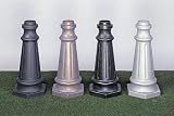 Murray Feiss Lighting Postbase WP Accessory - Outdoor Post Base, Weathered Patina Finish