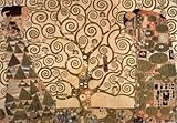 IMAGE OF Tree of Life, c.1909 (detail) Beautiful MUSEUM WRAP CANVAS Print with Added BRUSHSTROKES Gustav Klimt 38x27