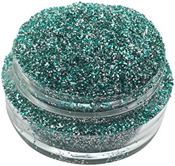Lumikki Cosmetics Glitter For Eyeshadow / Eye Shadow / Eyes / Face / Lips / Nails Makeup - Compare to NYX - Shimmer Makeup Powder - Holographic Cosmetic Loose Glitter (Mermaid Green)